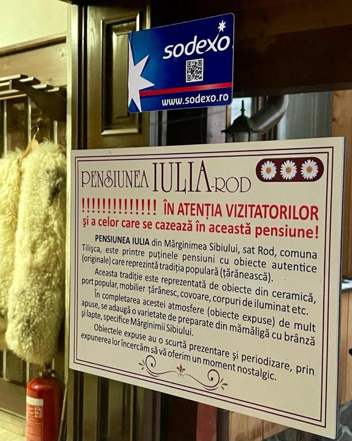Pensiunea Iulia Rod Buitenkant foto